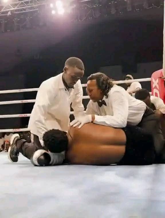 Rickman smashes Shakib Cham with knockout Win at MTN Arena