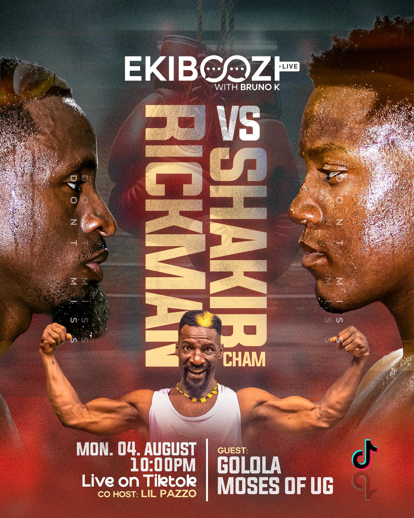 Rickman smashes Shakib Cham with knockout Win at MTN Arena