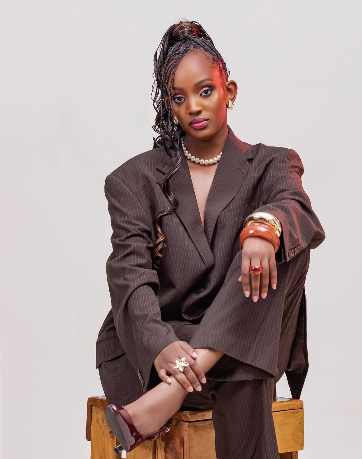 Meet Muhoza Trivia Elle, Beauty with Brains for Miss Uganda 2025