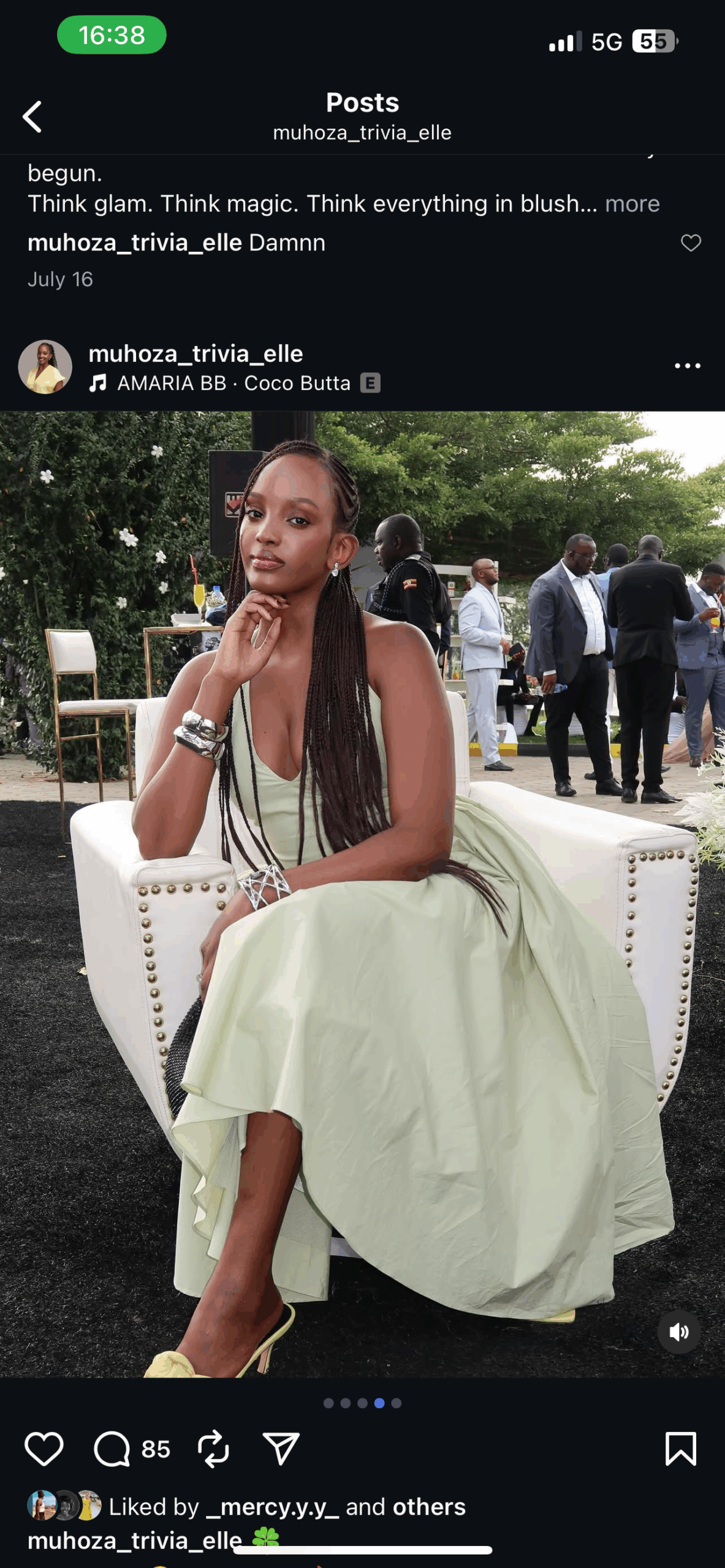 Meet Muhoza Trivia Elle, Beauty with Brains for Miss Uganda 2025