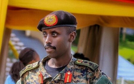 Gen. Sabiiti Muzeeyi Crashes on Highway, gets Airlifted