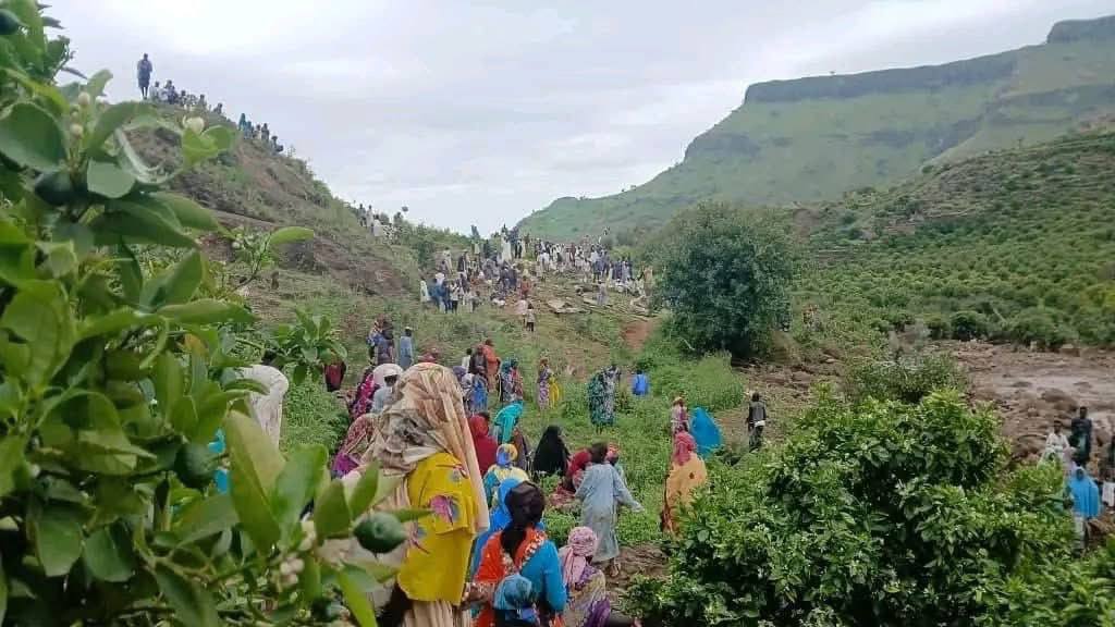 Massive Sudan Landslide Wipes Out Village leaves Only 1