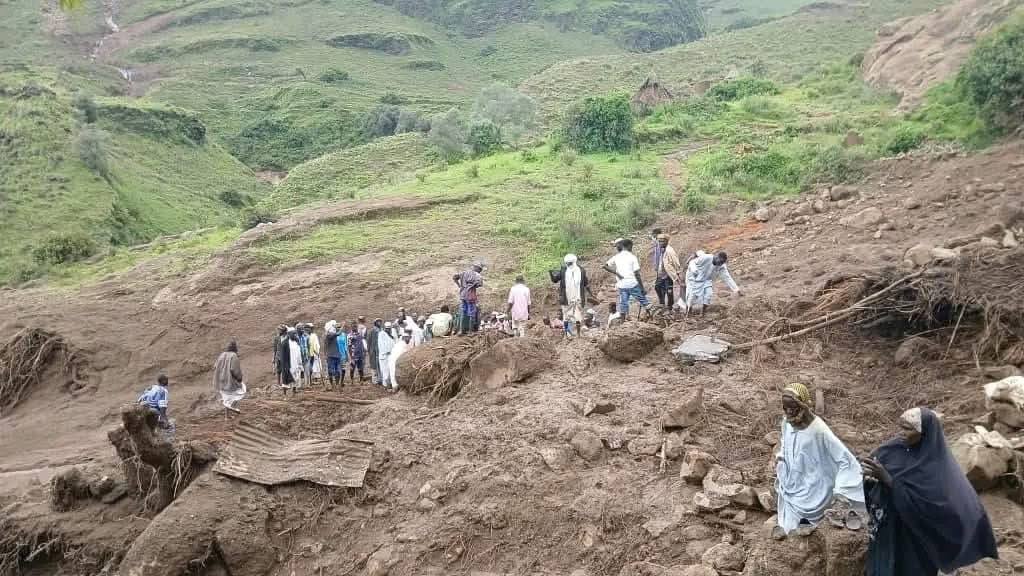 Massive Sudan Landslide Wipes Out Village leaves Only 1
