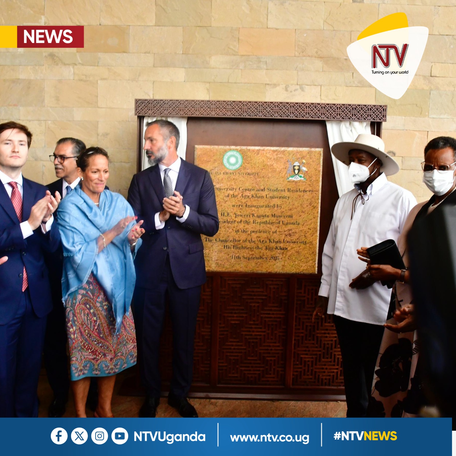 Museveni, Aga Khan V launch Aga Khan Nakawa campus 1st Phase