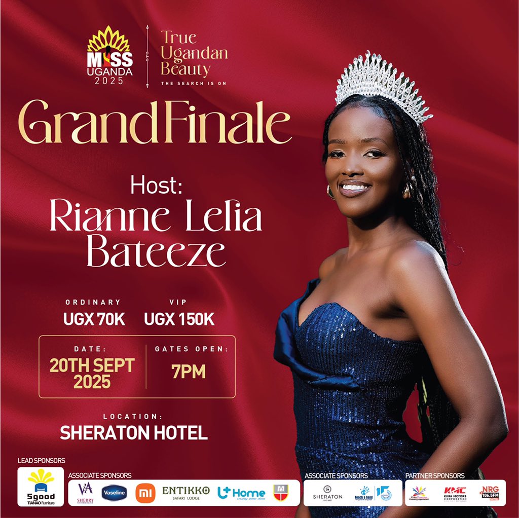 LIVE | Miss Uganda 2025 Grand Finale Unfolds in Elegance