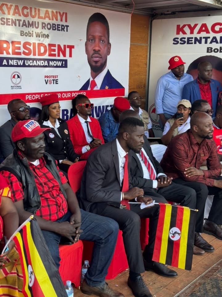 Bobi Gladly welcomes Pallaso to the NUP Party