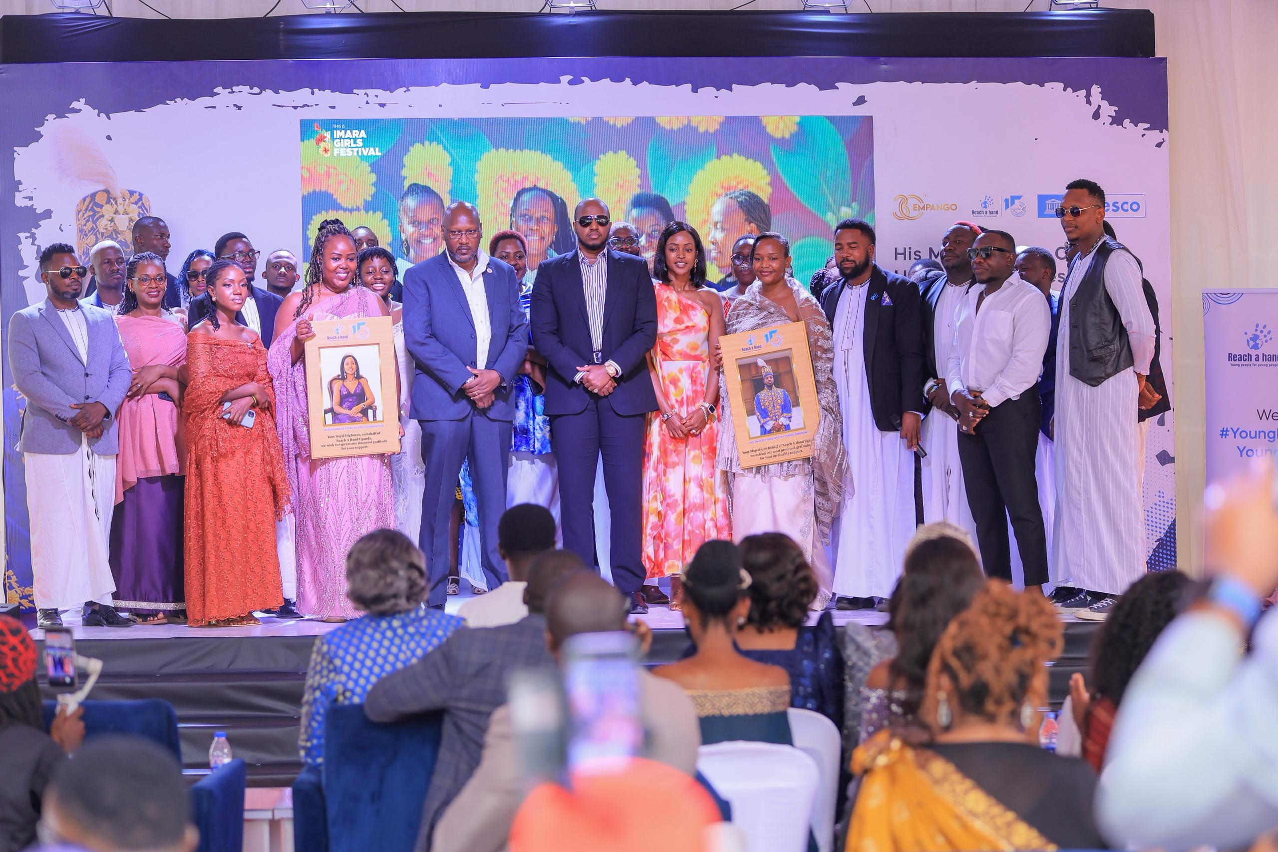 King Oyo impressed by RAHU, meets new Miss Uganda