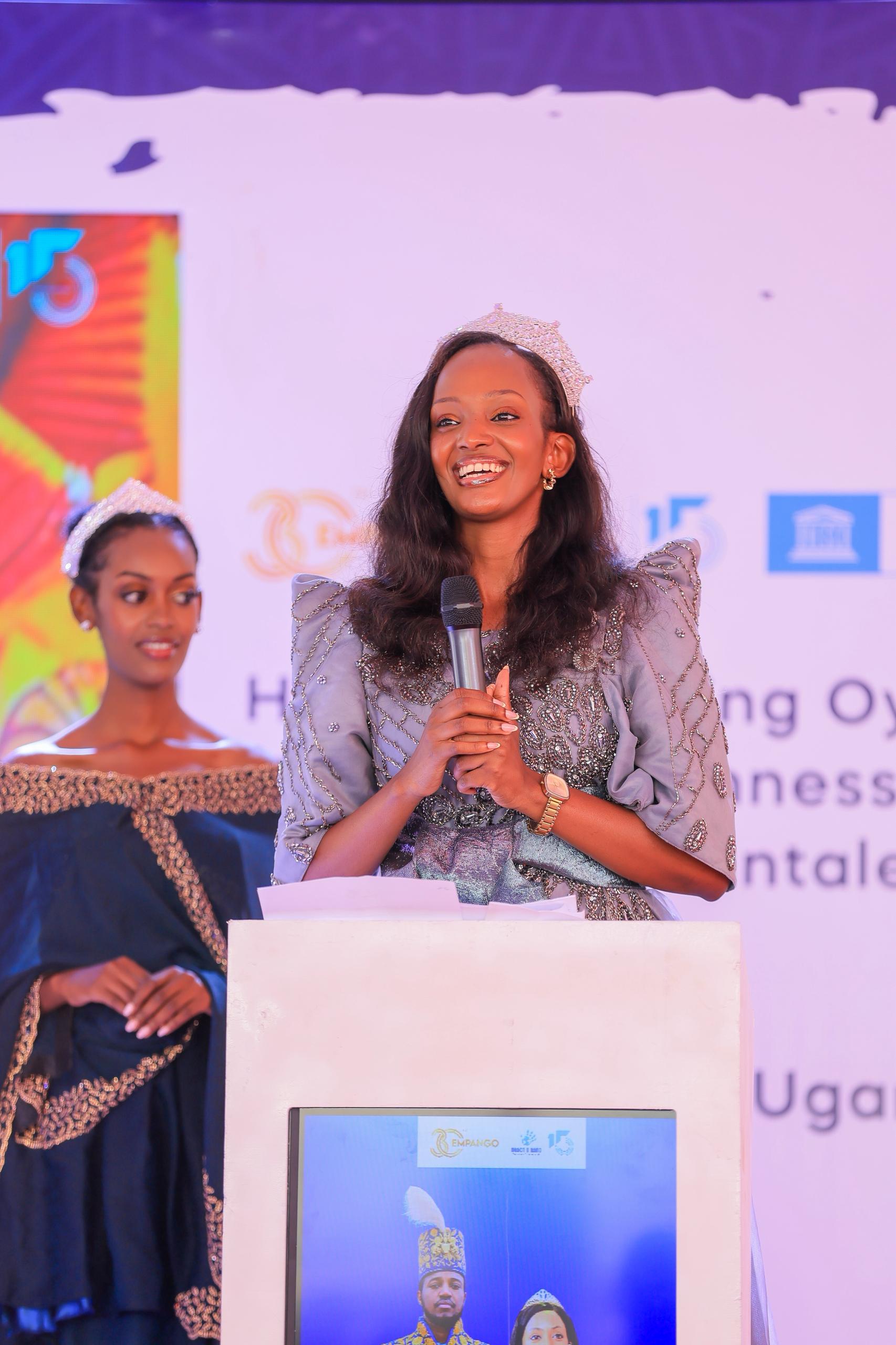 King Oyo impressed by RAHU, meets new Miss Uganda