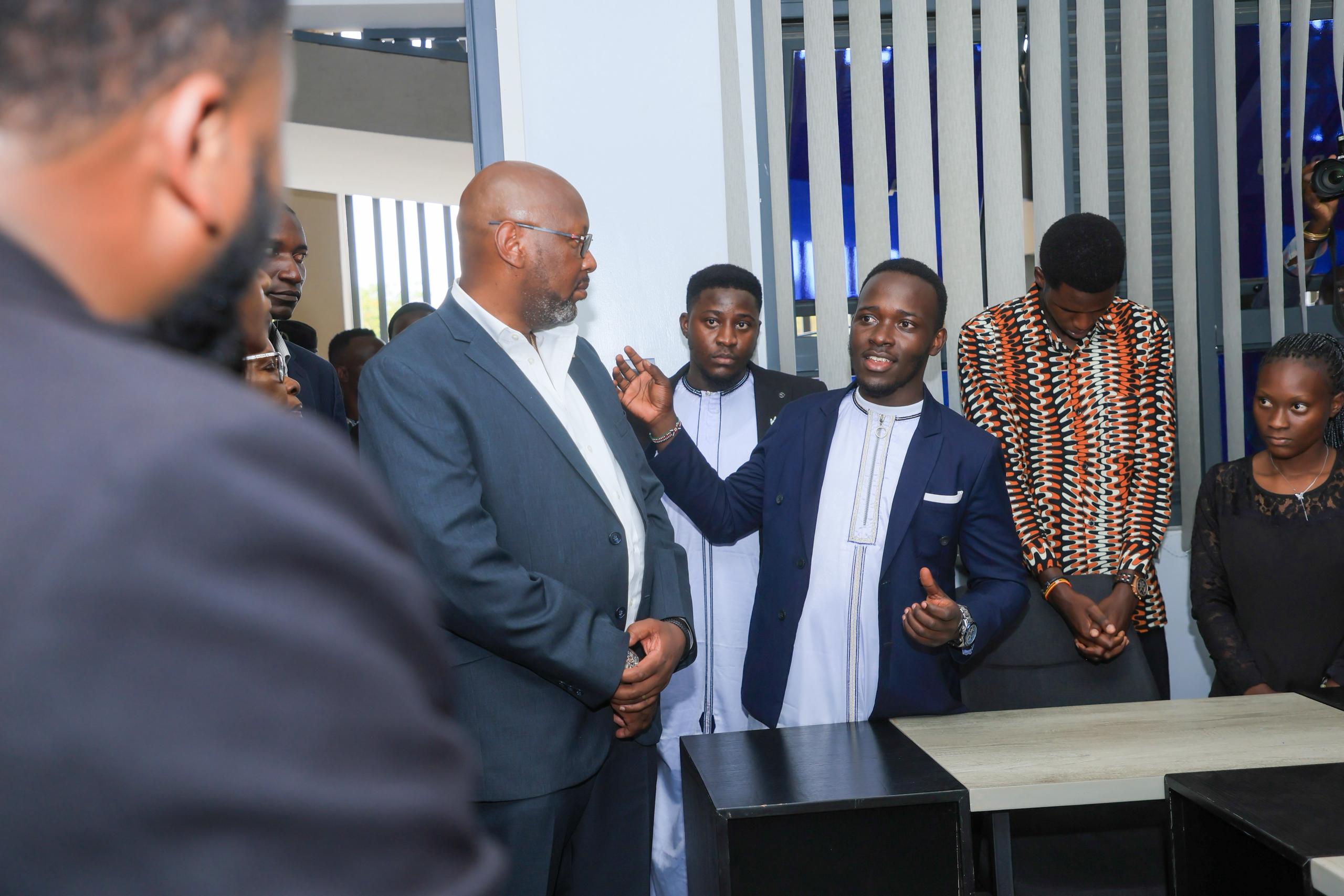 King Oyo impressed by RAHU, meets new Miss Uganda