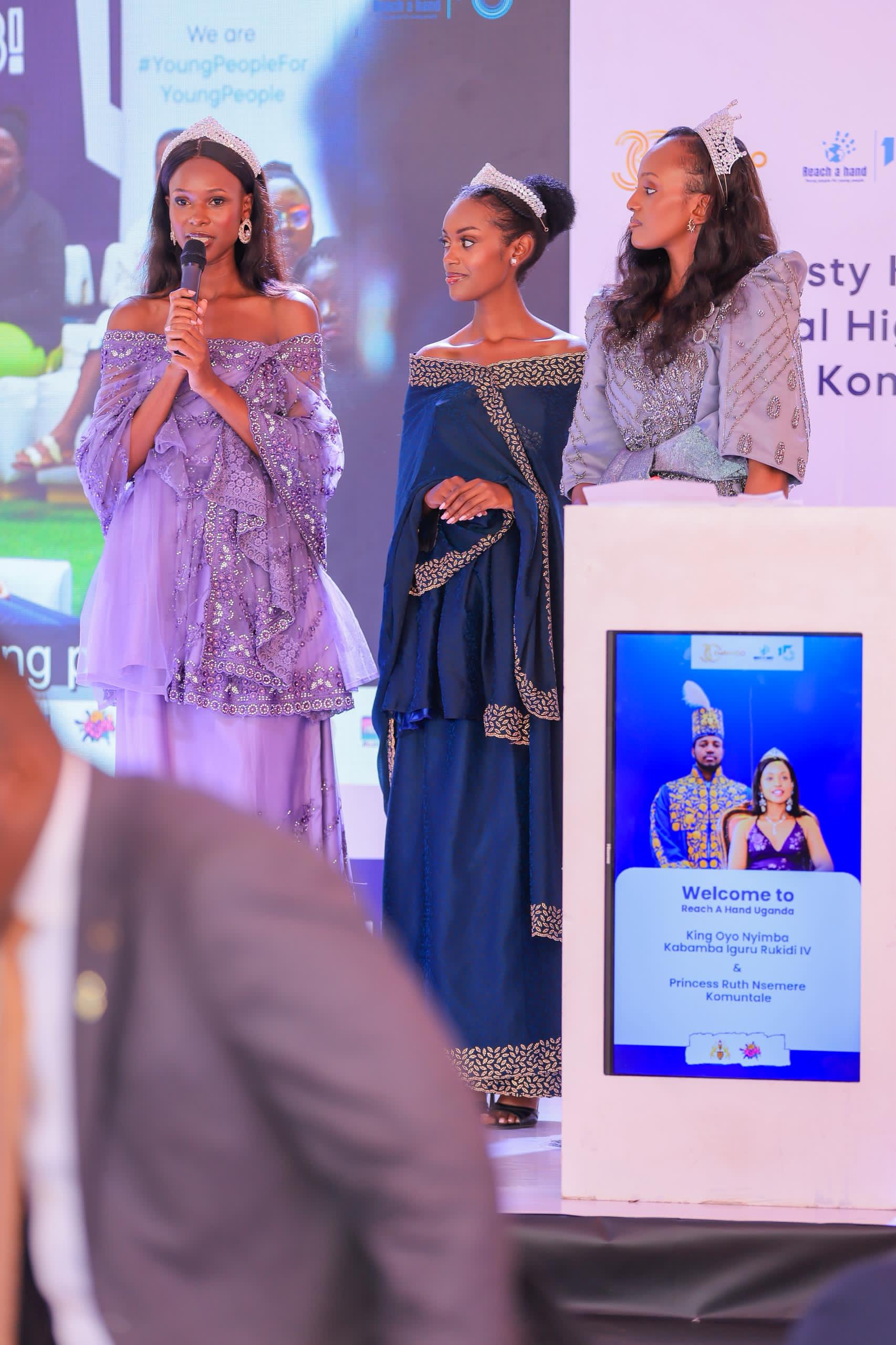 King Oyo impressed by RAHU, meets new Miss Uganda