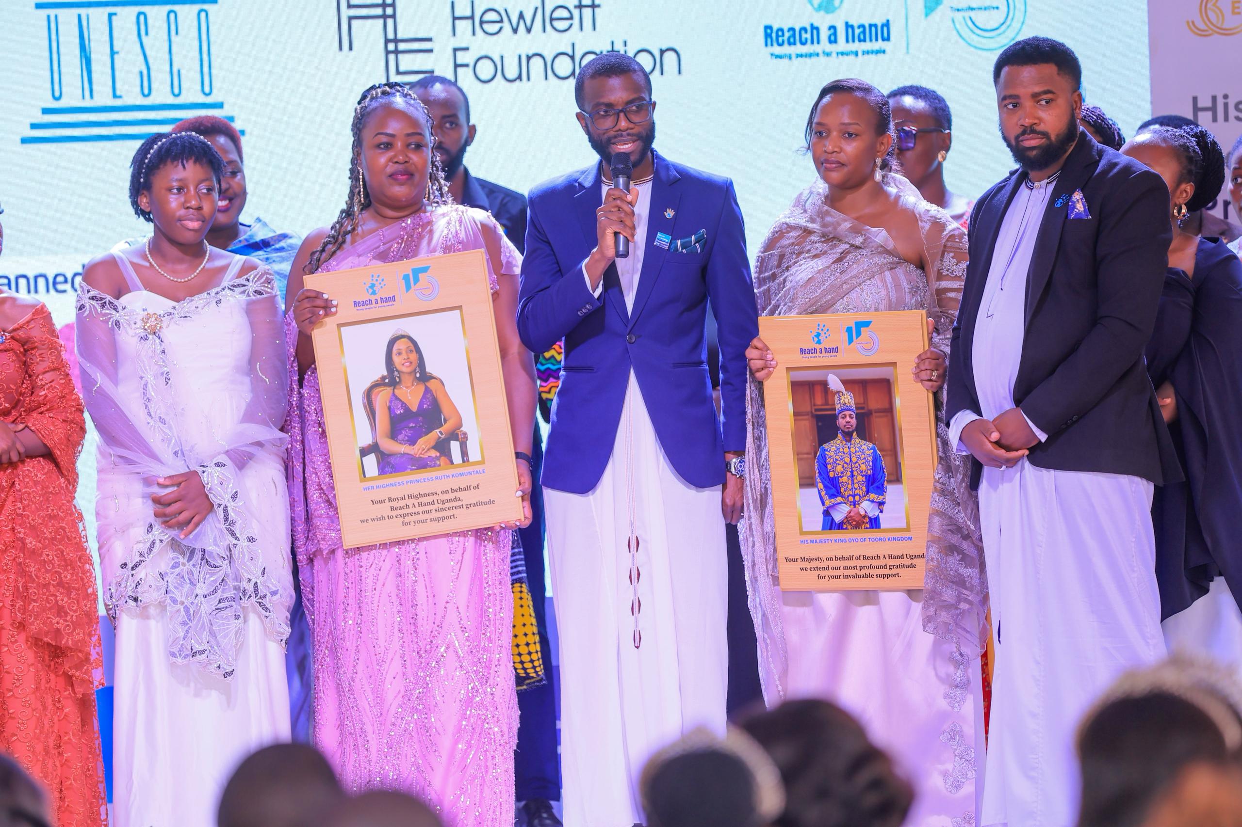 King Oyo impressed by RAHU, meets new Miss Uganda