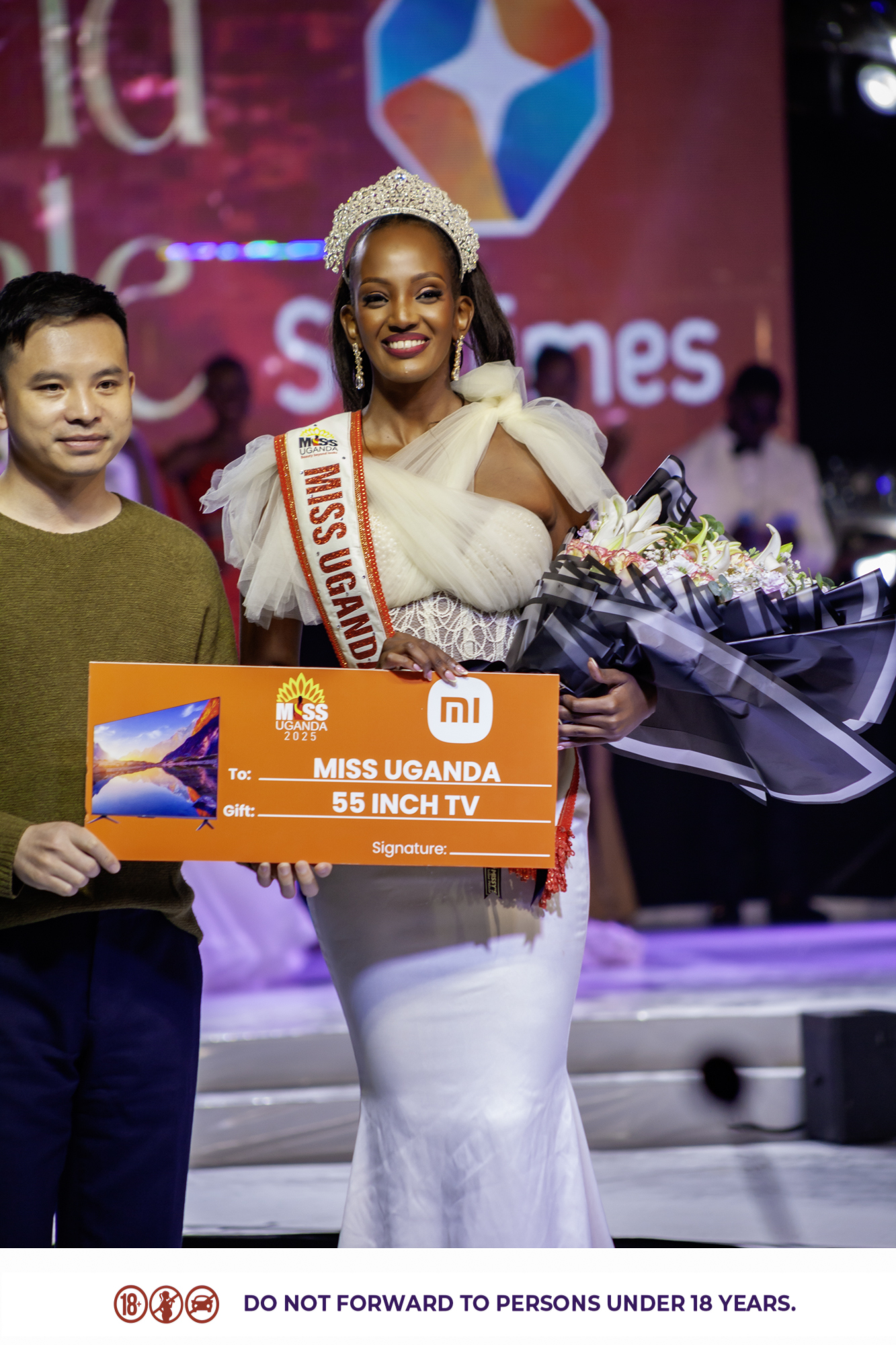 Muhoza Trivia Elle wins Miss Uganda 2025–26 in White Glamour 24 Muhoza Trivia Elle wins Miss Uganda 2025–26 in White Glamour