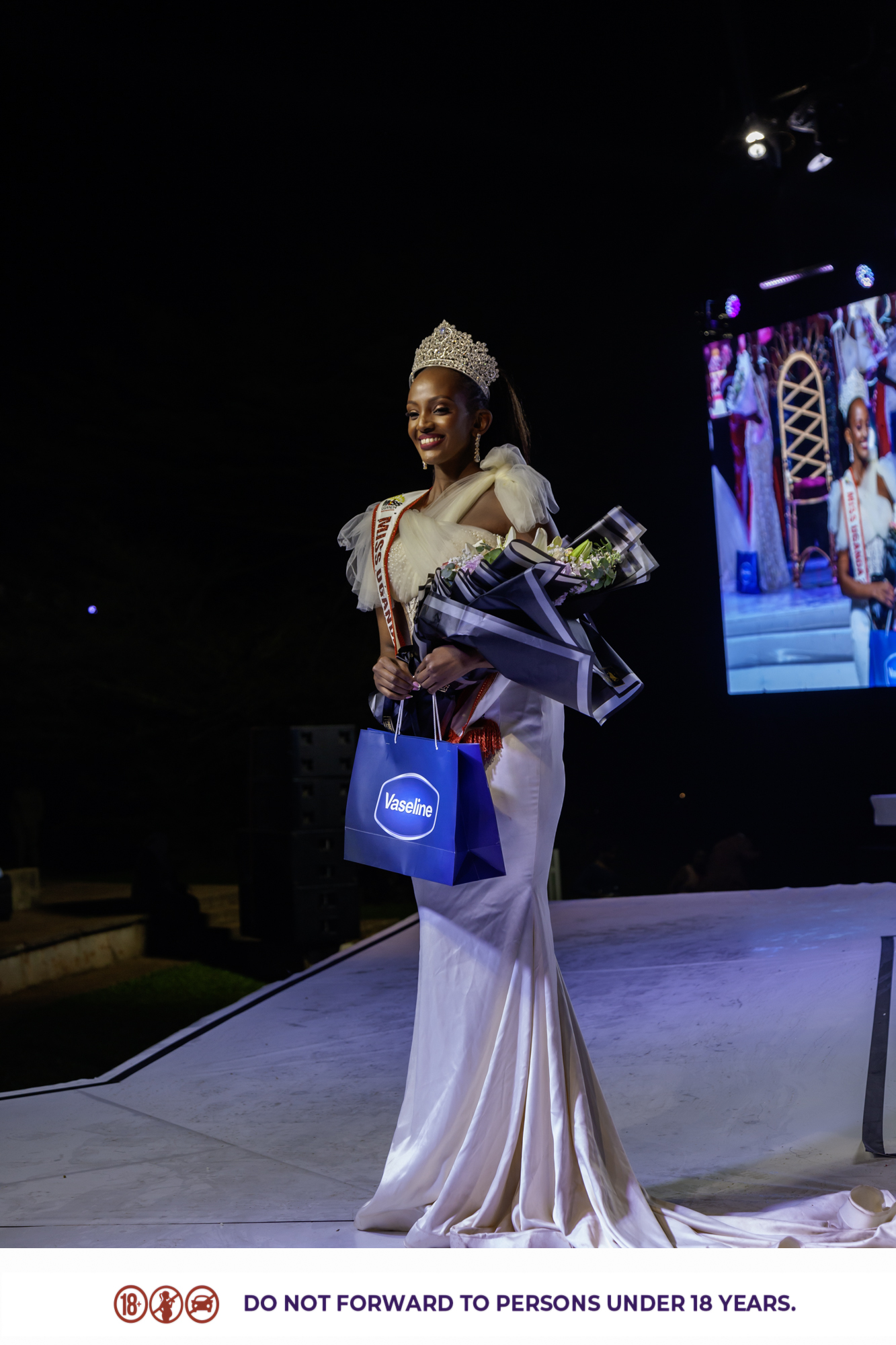 Muhoza Trivia Elle wins Miss Uganda 2025–26 in White Glamour 21 Muhoza Trivia Elle wins Miss Uganda 2025–26 in White Glamour