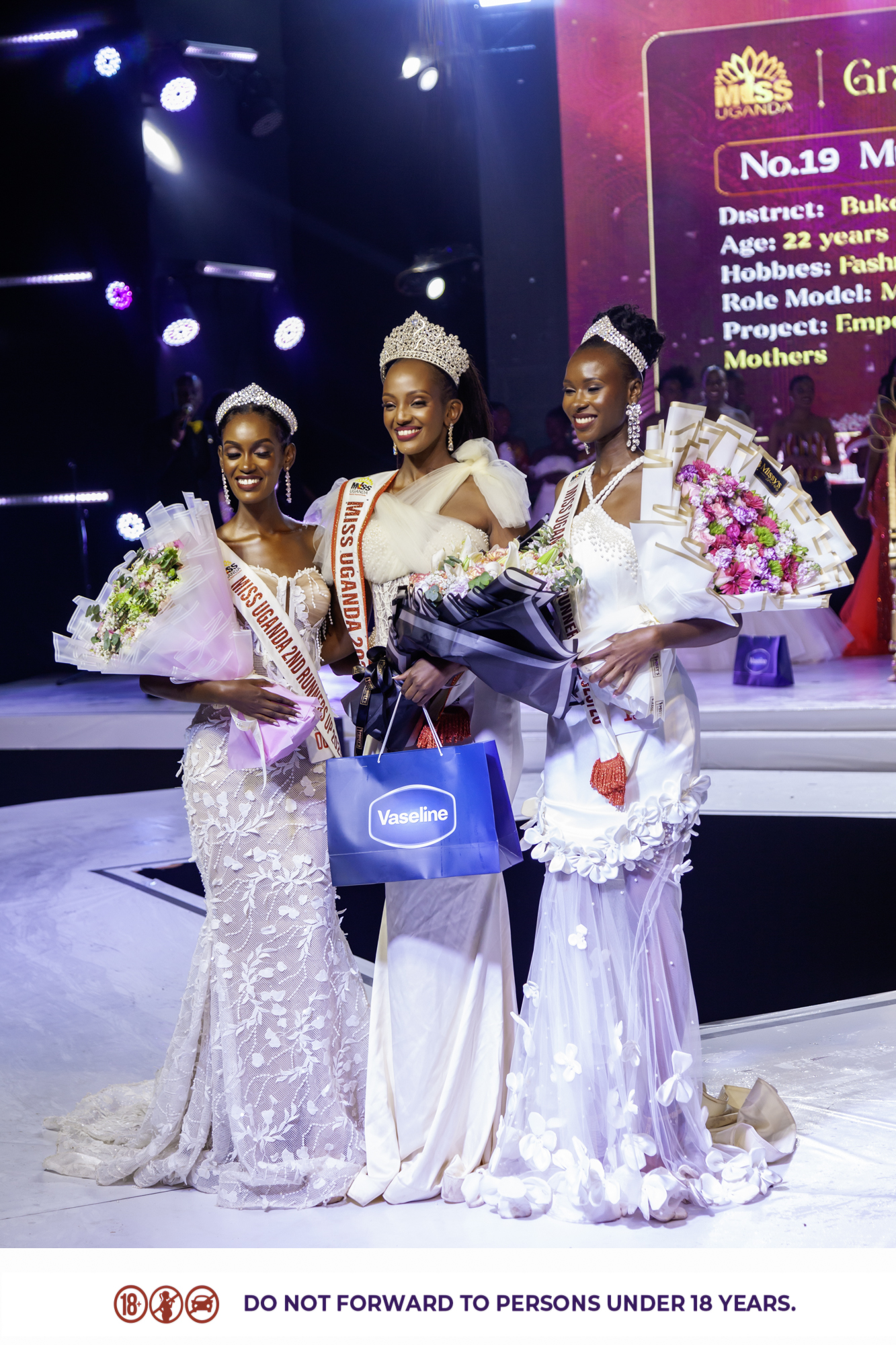Muhoza Trivia Elle wins Miss Uganda 2025–26 in White Glamour 1 Muhoza Trivia Elle wins Miss Uganda 2025–26 in White Glamour