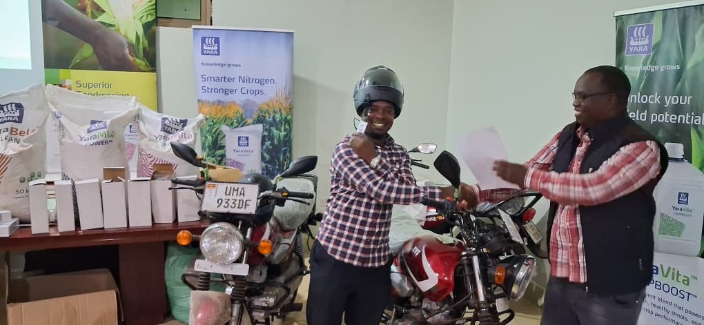 Yara Uganda Rewards Retailers Through Yara Connect Loyalty Program