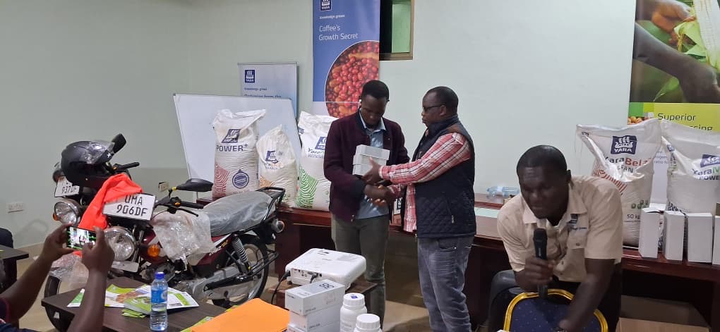 Yara Uganda Rewards Retailers Through Yara Connect Loyalty Program