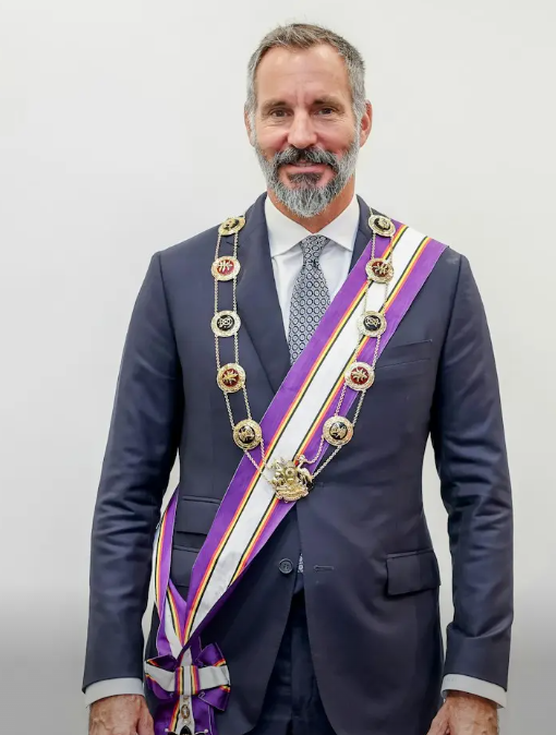 His Highness Prince Rahim Aga Khan V, the 50th Hereditary Imam of the Shia Ismaili Muslims, wearing the Most Excellent Order of the Pearl of Africa (Grand Master), Uganda’s highest civilian honour, that was conferred to him by His Excellency President Yoweri Kaguta Museveni, September 11, 2025. Photograph: AKDN / Akber Hakim.