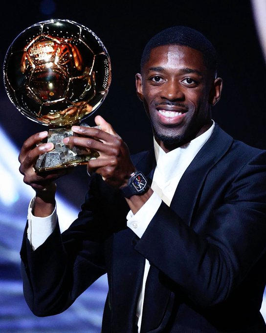 Ousmane Dembélé wins 2025 Ballon d’Or