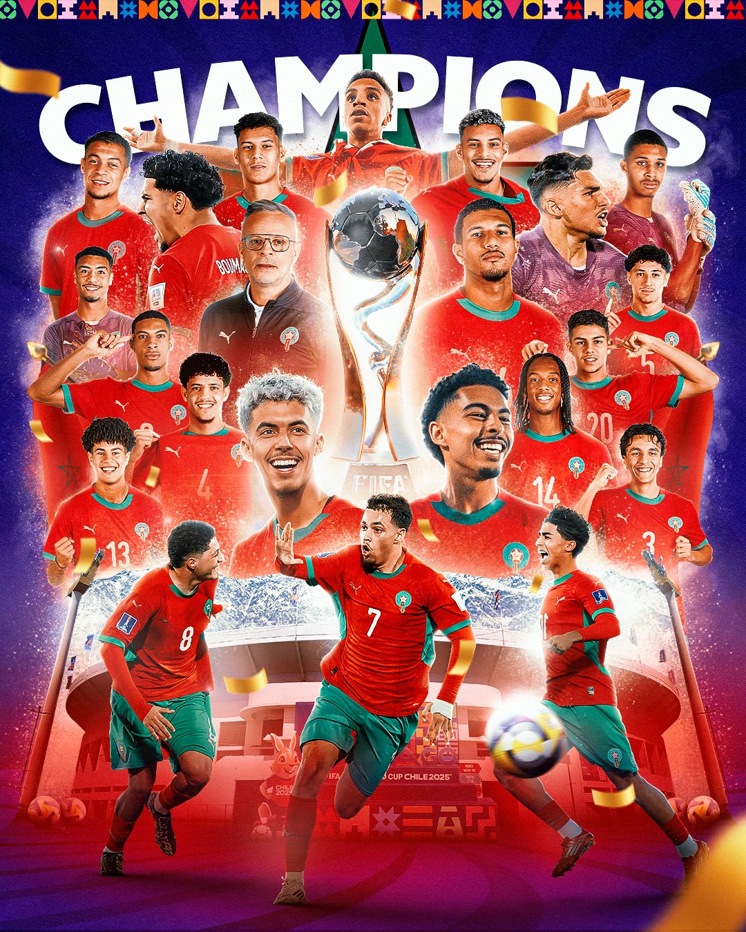 Morocco wins first FIFA U-20 World Cup Title 1 Morocco wins first FIFA U-20 World Cup Title