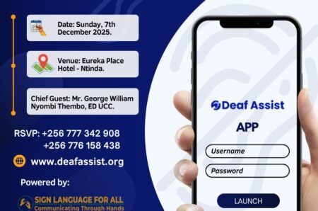 Deaf Assist App Set to Revolutionize Communication in Uganda