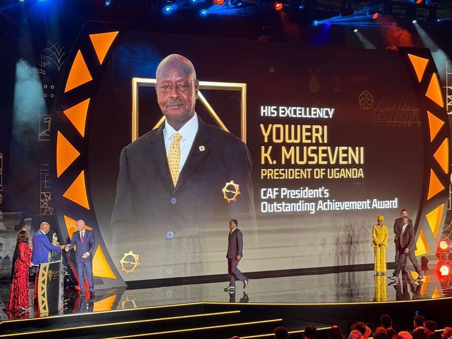 Museveni wins CAF 2025 Award for CHAN 2024 Success Museveni wins CAF 2025 Award for CHAN 2024 Success