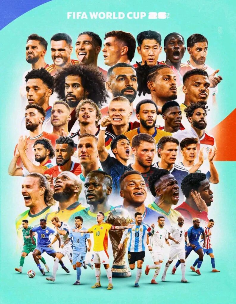 FIFA Removes 2026 World Cup Poster Amid Fan Backlash Over Ronaldo's Omission 1 FIFA World Cup first poster