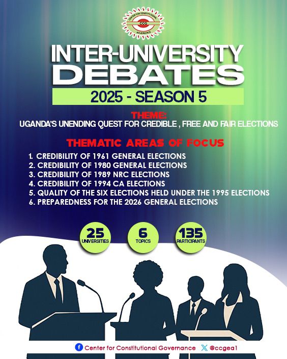 Makerere Crowned Champion of CCG Inter-University Debate Season 5 1 Makerere Crowned Champion of CCG Inter-University Debate Season 5