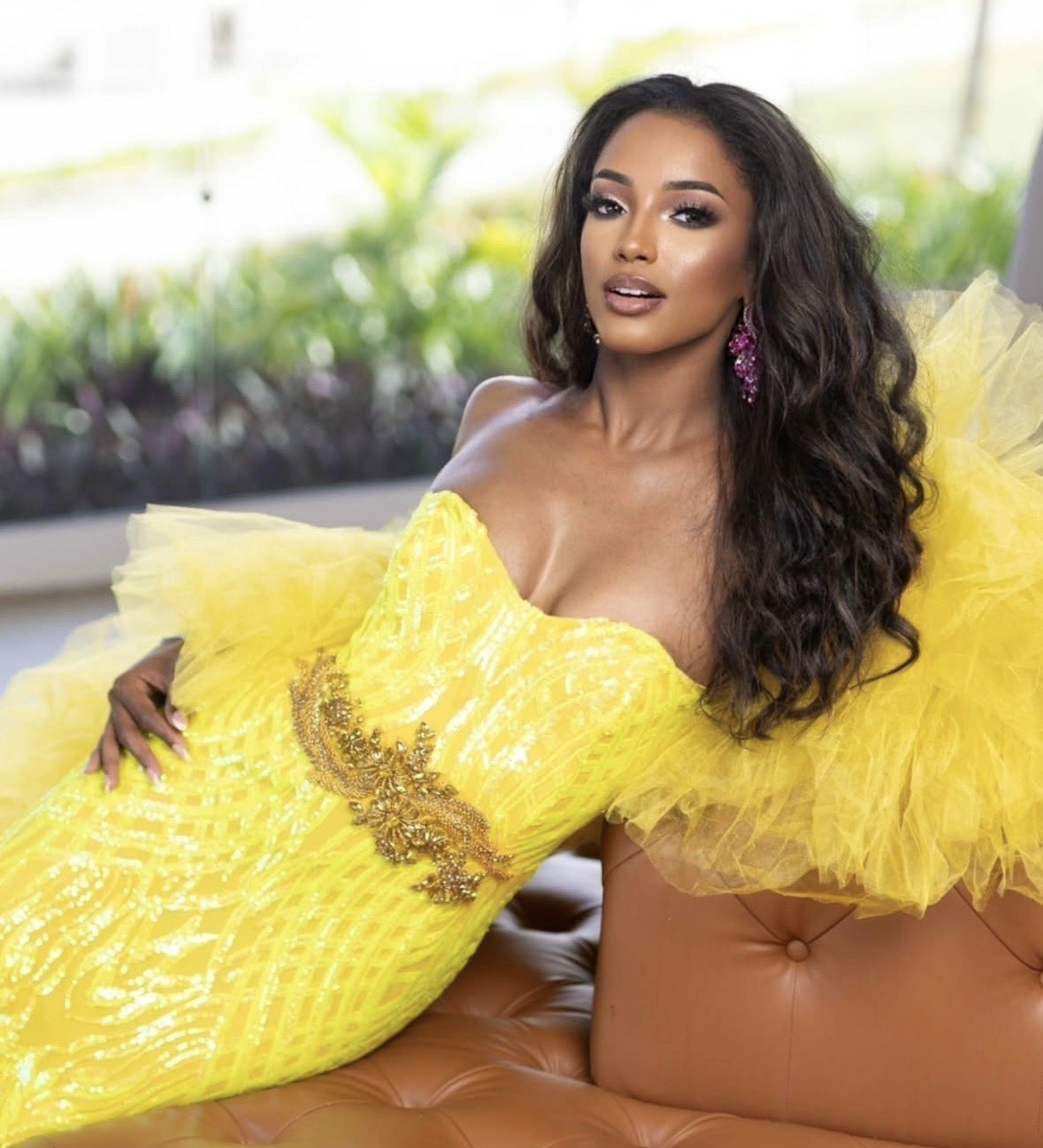 Miss Jamaica Falls off stage, Gets Hospitalized in pain 3 Miss Jamaica Falls off stage, Gets Hospitalized in pain