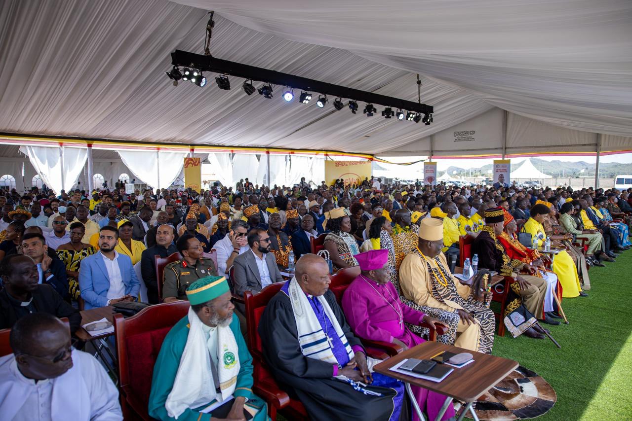 May be an image of one or more people, crowd and dais