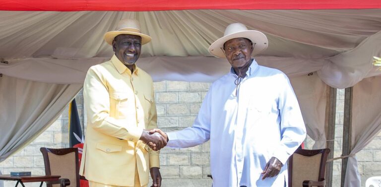 Museveni, Ruto Break Ground for Devki Mega Steel Project in Tororo, 2025 Museveni, Ruto Break Ground for Devki Mega Steel Project in Tororo, 2025