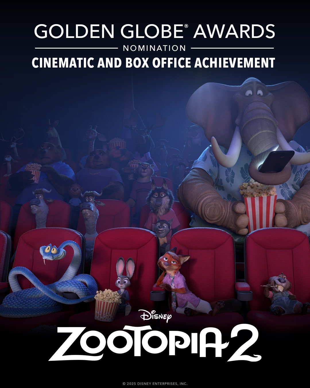 2026 Golden Globe Nominations | Ariana Grande, Zootopia 2