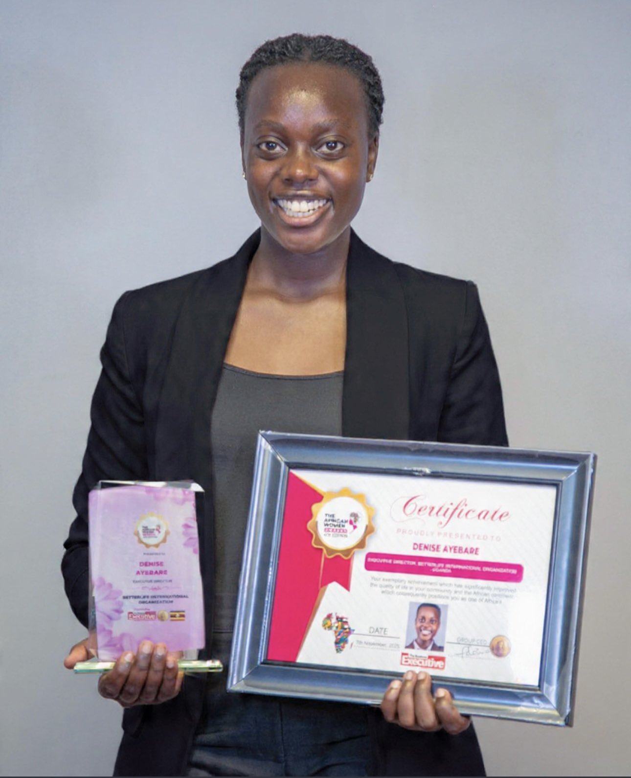 Denise Ayebare honored among 100 Most Influential Women 1 Denise Ayebare honored among 100 Most Influential Women