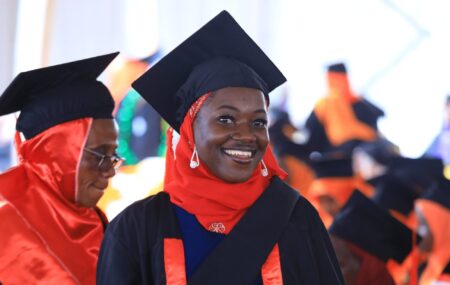 IUIU 34th Graduation Awards Jessica Alupo Honorary Doctorate