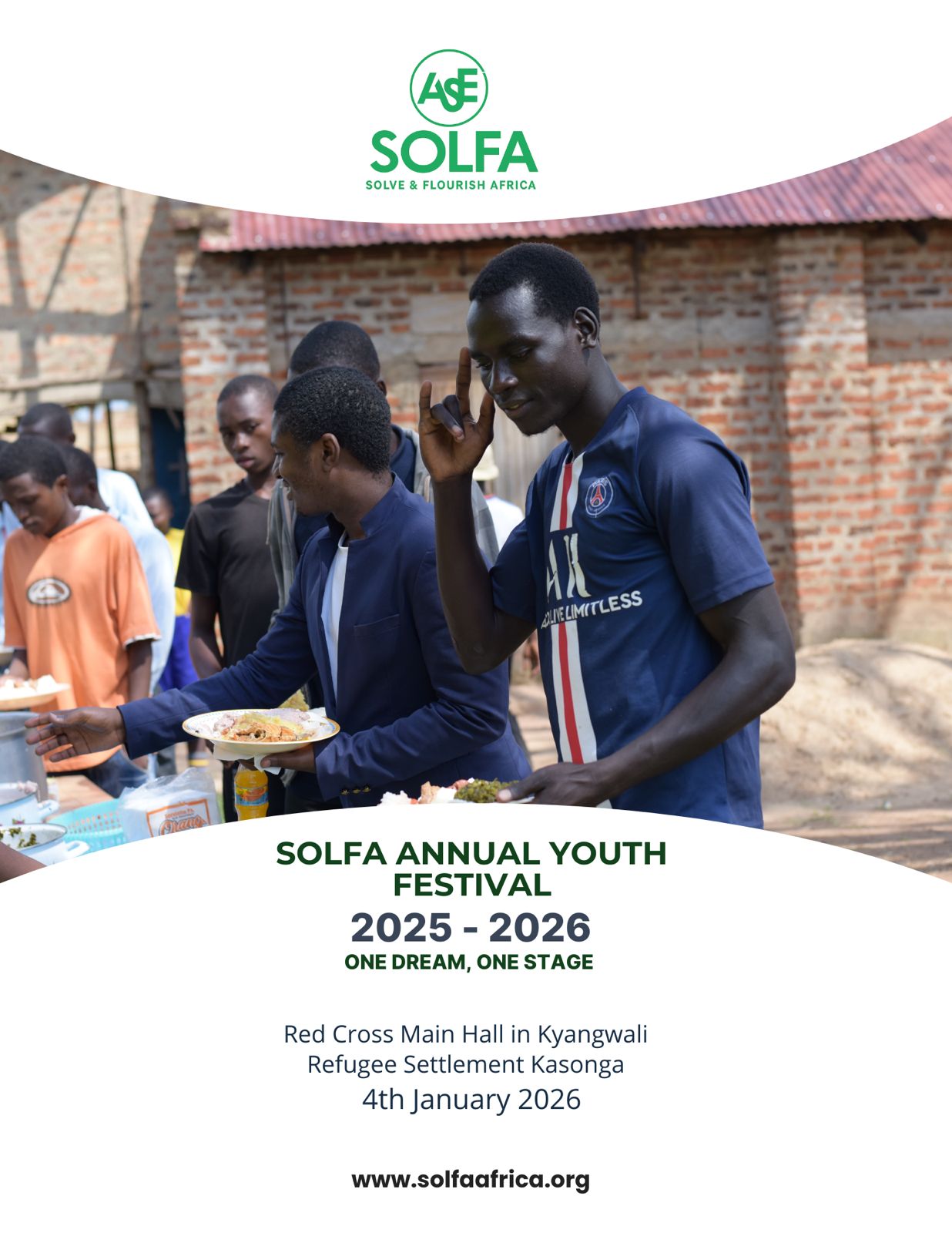 Annual Youth Festival 2026 by SOLFA Africa 1 Refugee Annual Youth Festival 2026 by SOLFA Uganda
