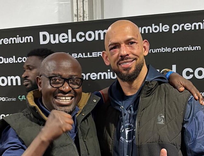 Kaggwa Njala Meets Andrew Tate in Dubai after brutal fight Kaggwa Njala Meets Andrew Tate in Dubai after brutal fight