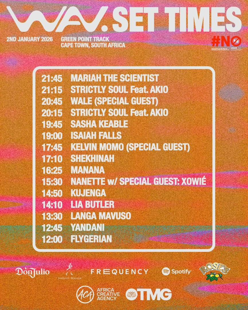 Naisabwa to Co-Host WAV Festival in Cape Town Tomorrow Jan 2 3 Naisabwa to Co-Host WAV Festival in Cape Town Tomorrow Jan 2