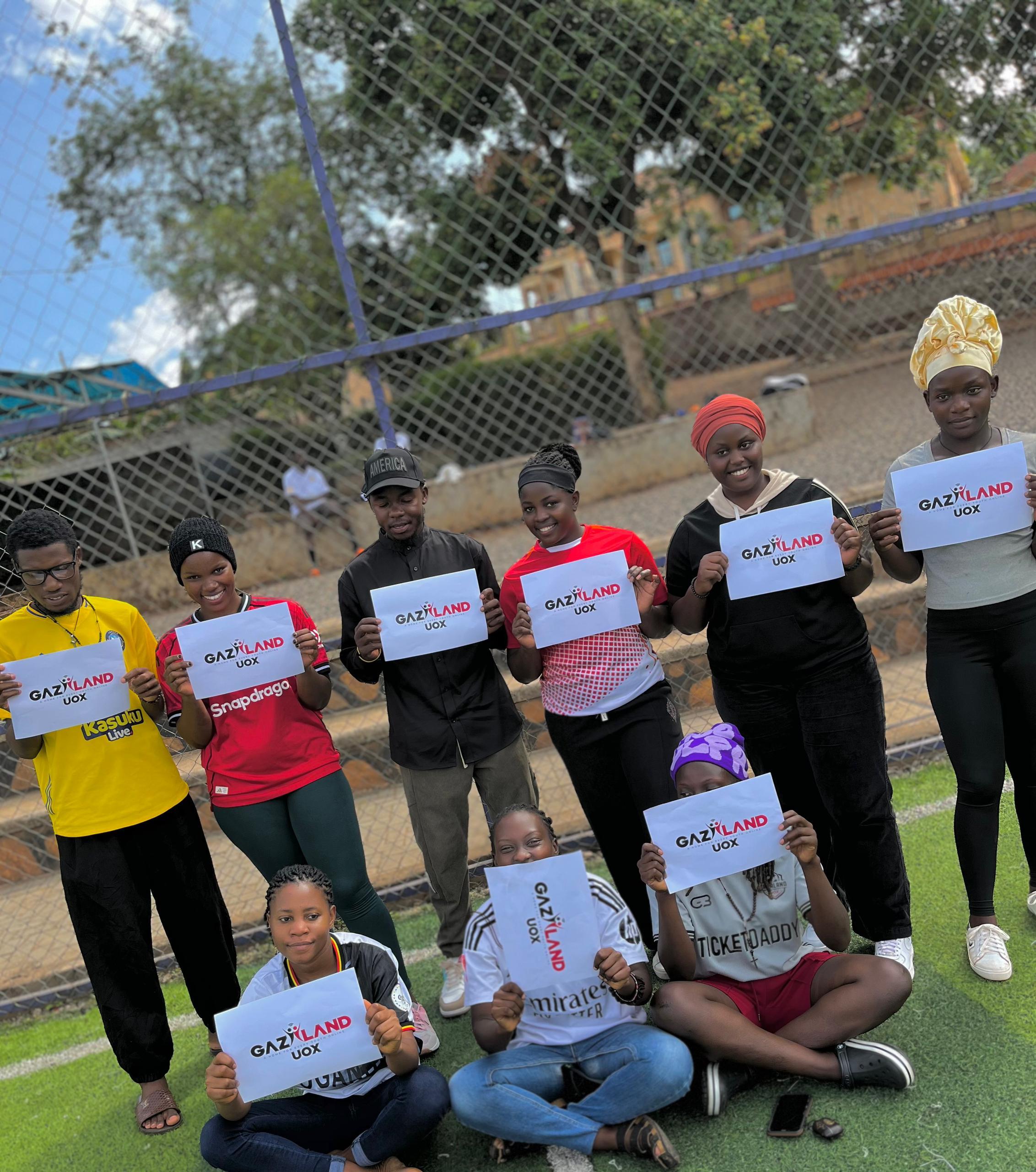 Gazaland UOX Unveils New Logo, sticks to Youth Empowerment 5 Gazaland UOX Unveils New Logo, sticks to Youth Empowerment