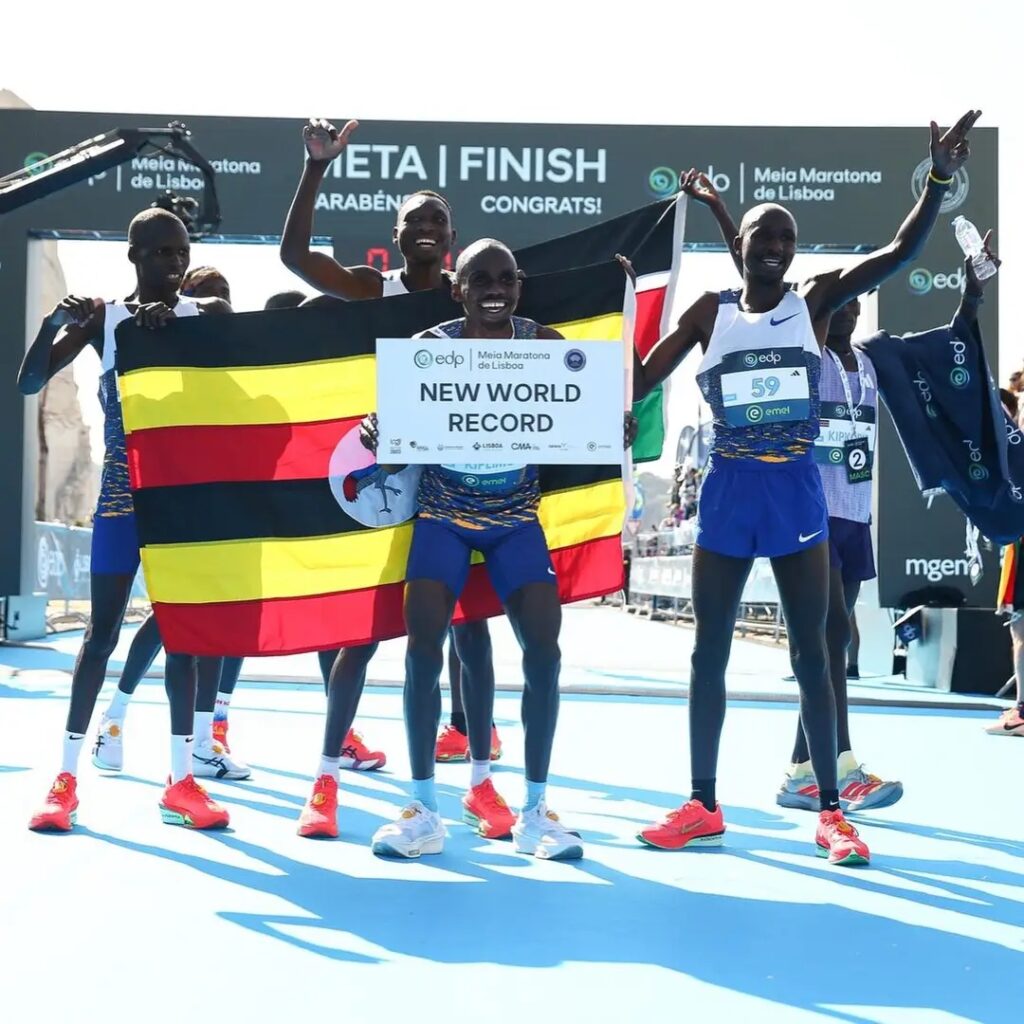 Jacob Kiplimo sets new half marathon world record in Lisbon Half Marathon