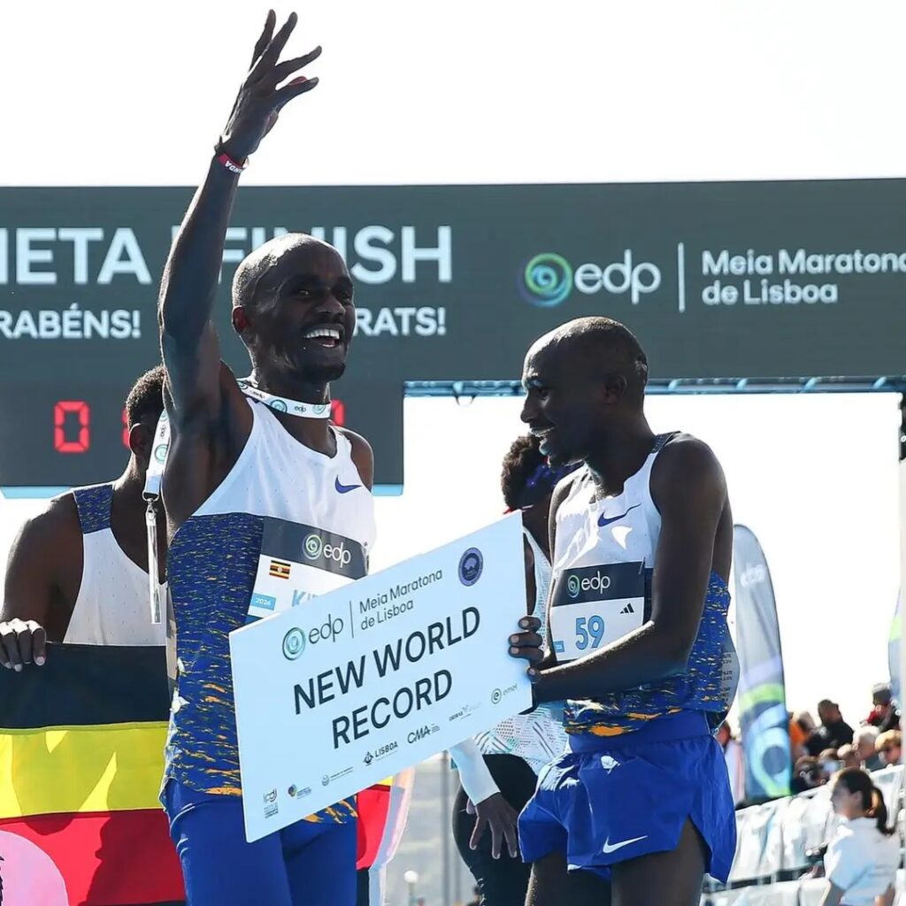 Jacob Kiplimo Breaks Half Marathon World Record with 57:20 Victory at the Lisbon Half Marathon