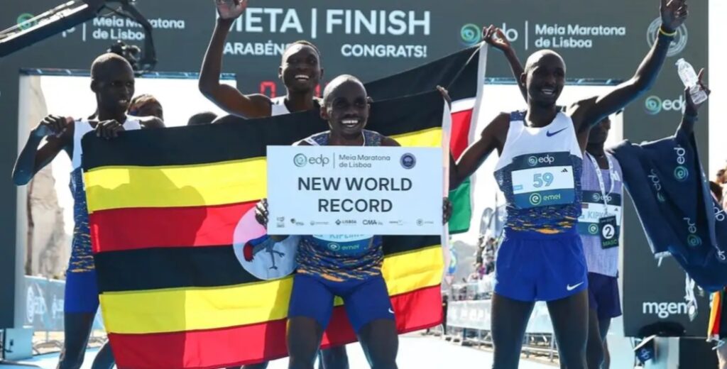 Jacob Kiplimo Breaks Half Marathon World Record with 57:20 Victory at the Lisbon Half Marathon