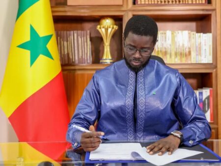 Senegal President AFCON Trophy Appears in New Profile Photo Amid Controversy