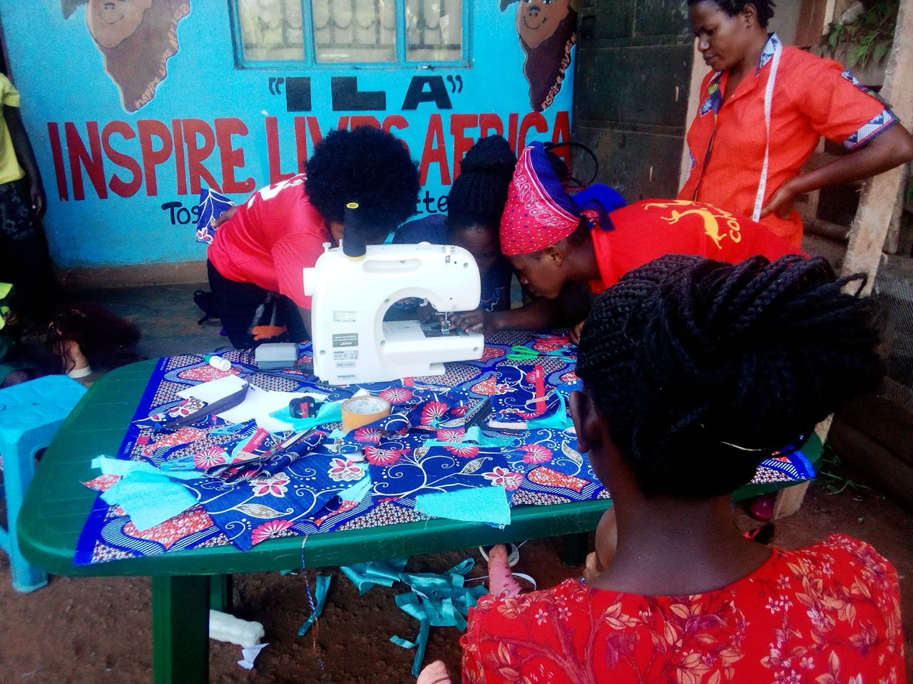 Koshaba Grace, ‘teacher’ leading Inspire Lives Africa