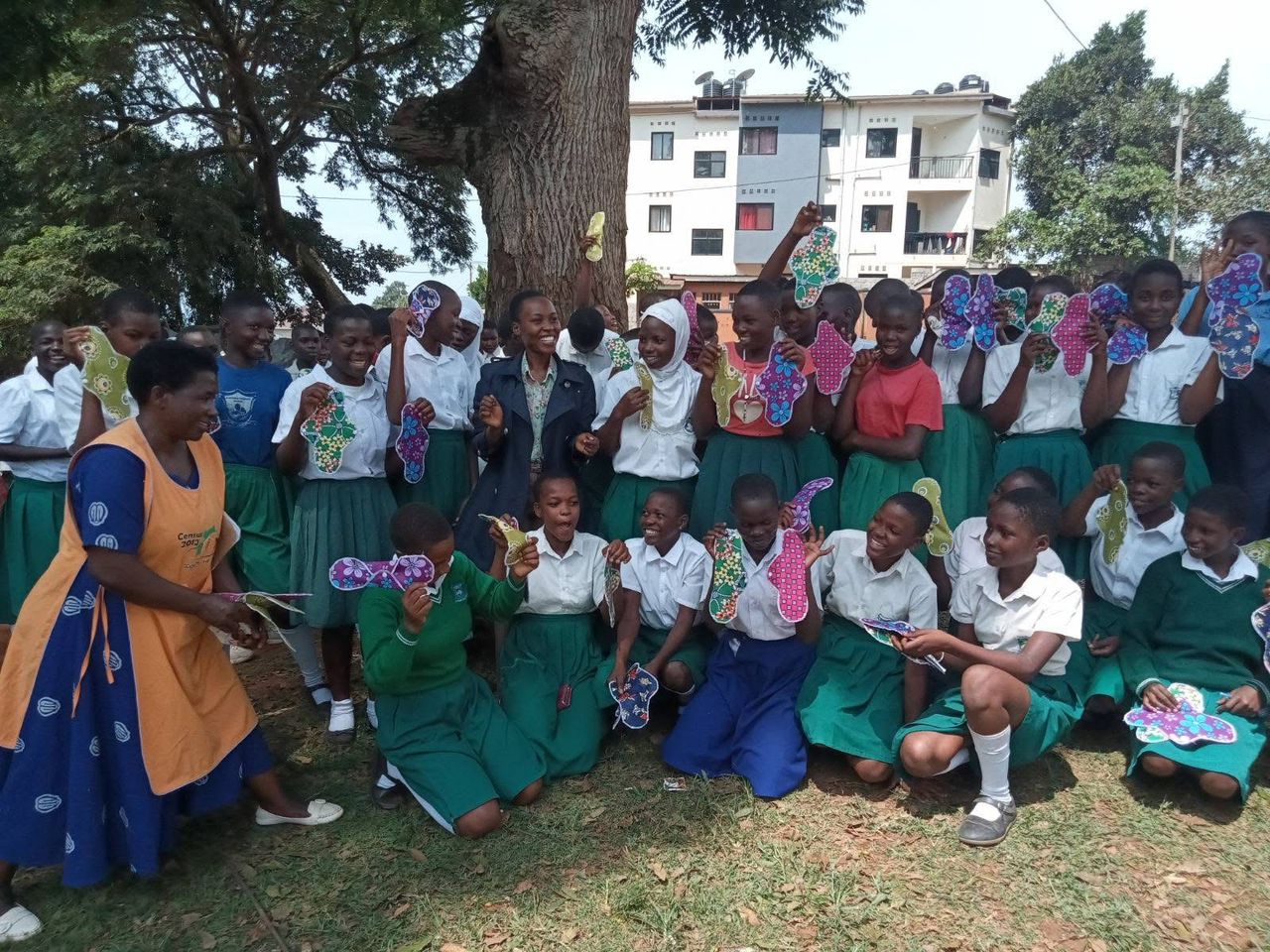 Koshaba Grace, ‘teacher’ leading Inspire Lives Africa