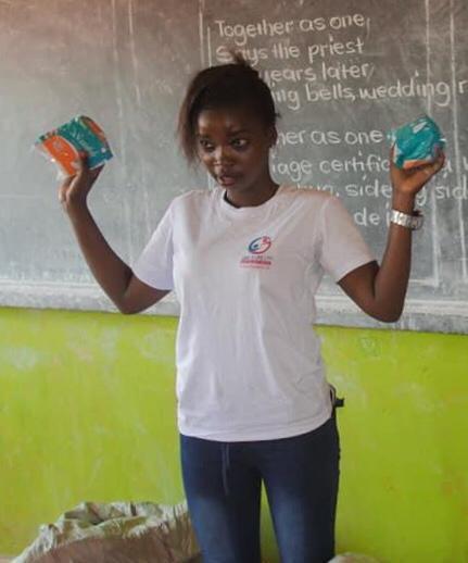 Lucy Karabo Keeps HIV-Positive Girls in School since 2018