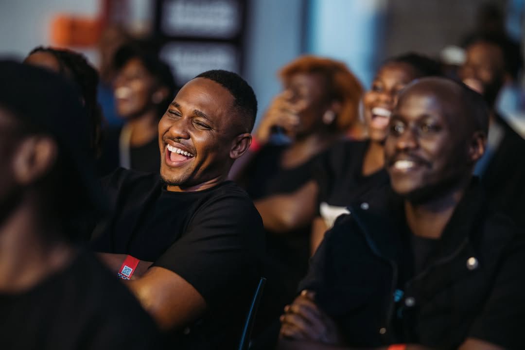 Joseph El Shaddai does clean comedy so the Church Laughs