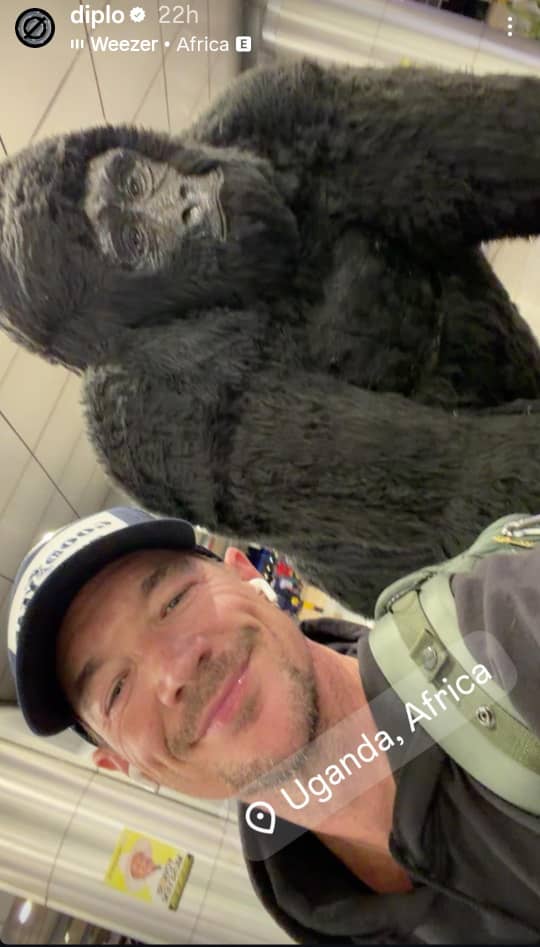 DJ Diplo (of Major Lazer) quietly Arrives in Uganda to chill
