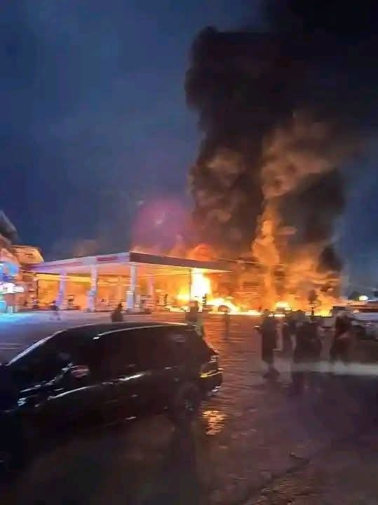 Total Fourways Kiambu Road Fire