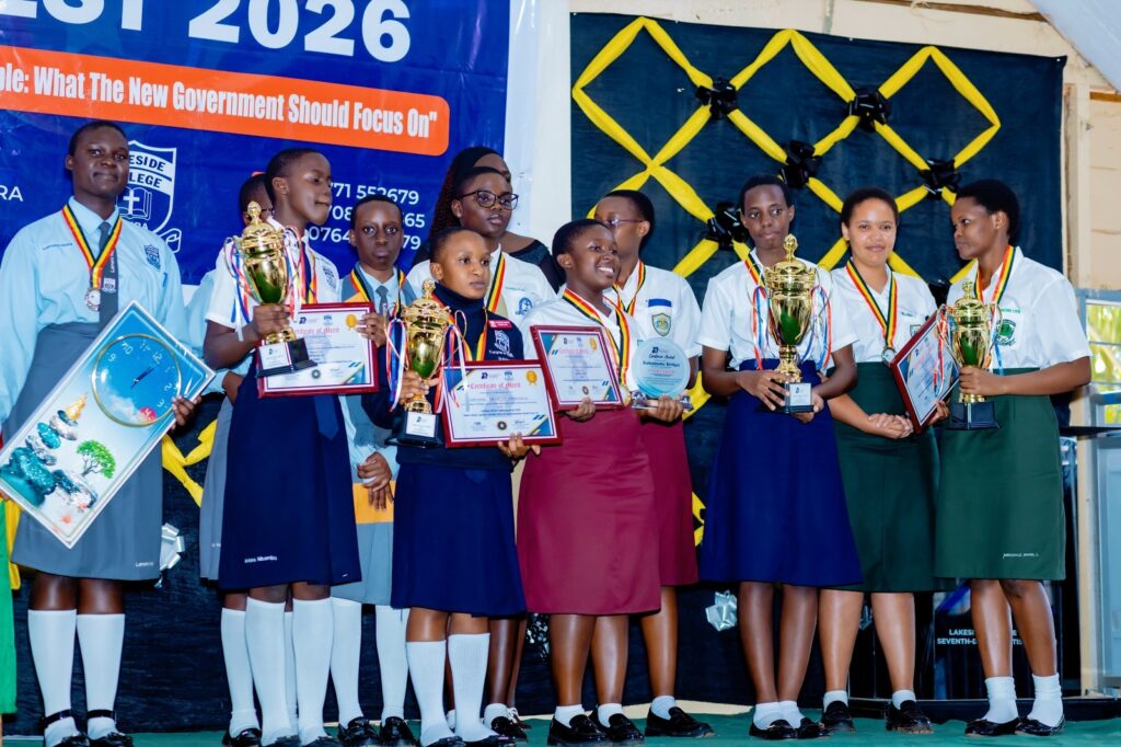 Grand Inter-Schools’ Contest 2026: Lakeside College Luzira, Mt. St. Mary’s College Namagunga & St. Maria Goretti SS Katende Shine