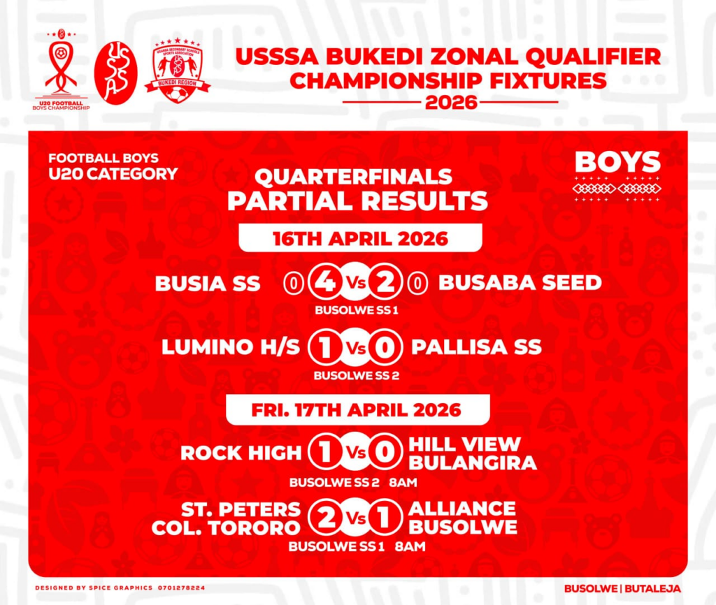 Rock High School vs St. Peter’s College Tororo