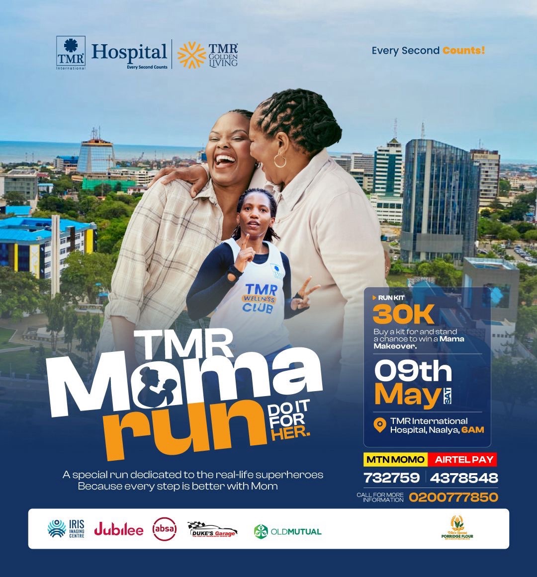 Run for Your Mama | TMR Int'l Hospital to Host Mama Run 2026 1 Run for Your Mama | TMR Int'l Hospital to Host Mama Run 2026